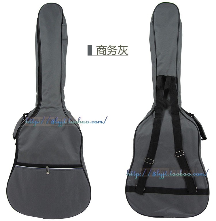 余豹(個體經營)特價促銷 39-41寸加厚海綿雙肩吉他包，多色可選